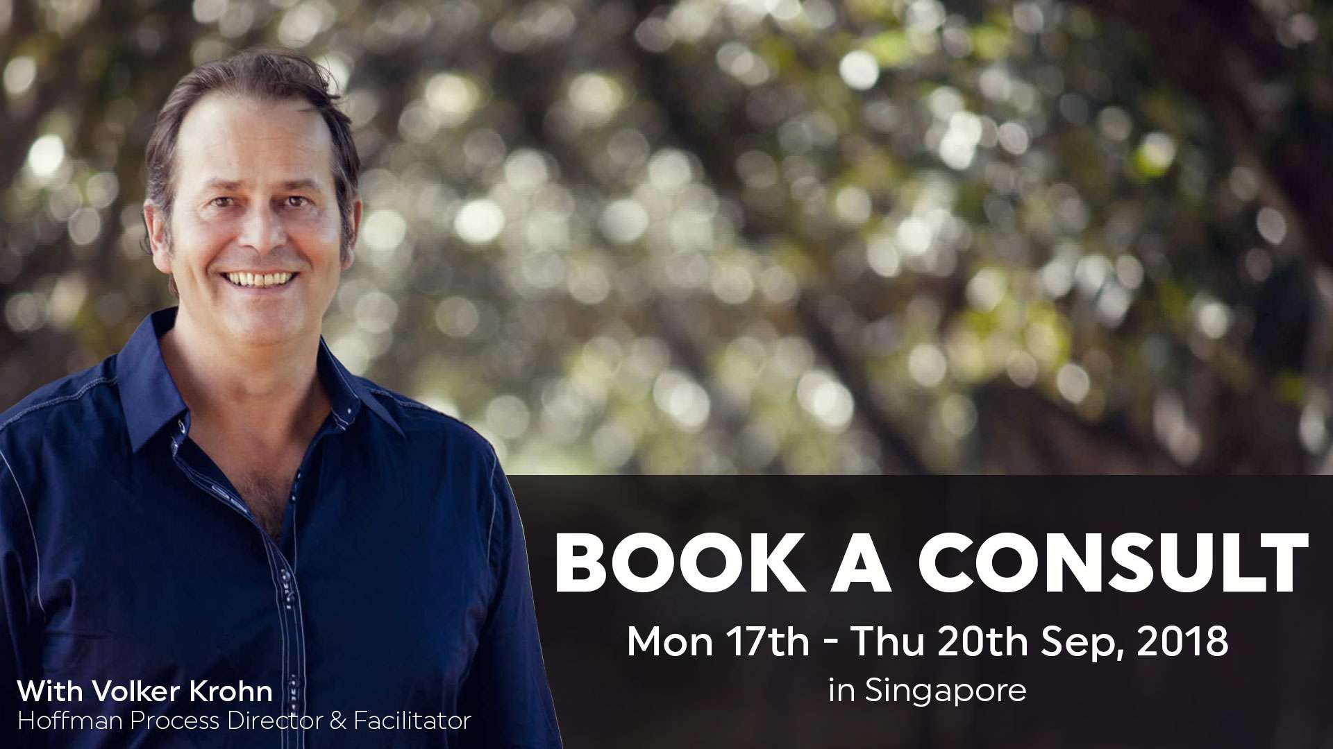 book a consult with volker in singapore